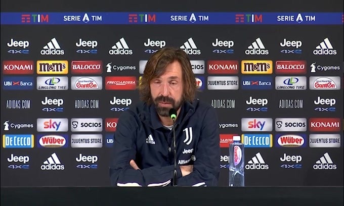Pirlo: "Mercato? Non abbiamo un problema attaccante"