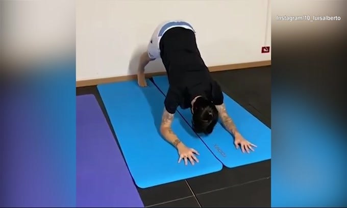 Lazio, Luis Alberto e lo yoga pre-derby