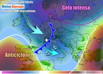 METEO 7 Giorni. Weekend di MALTEMPO, ciclone sull’Italia. Poi cambia tutto