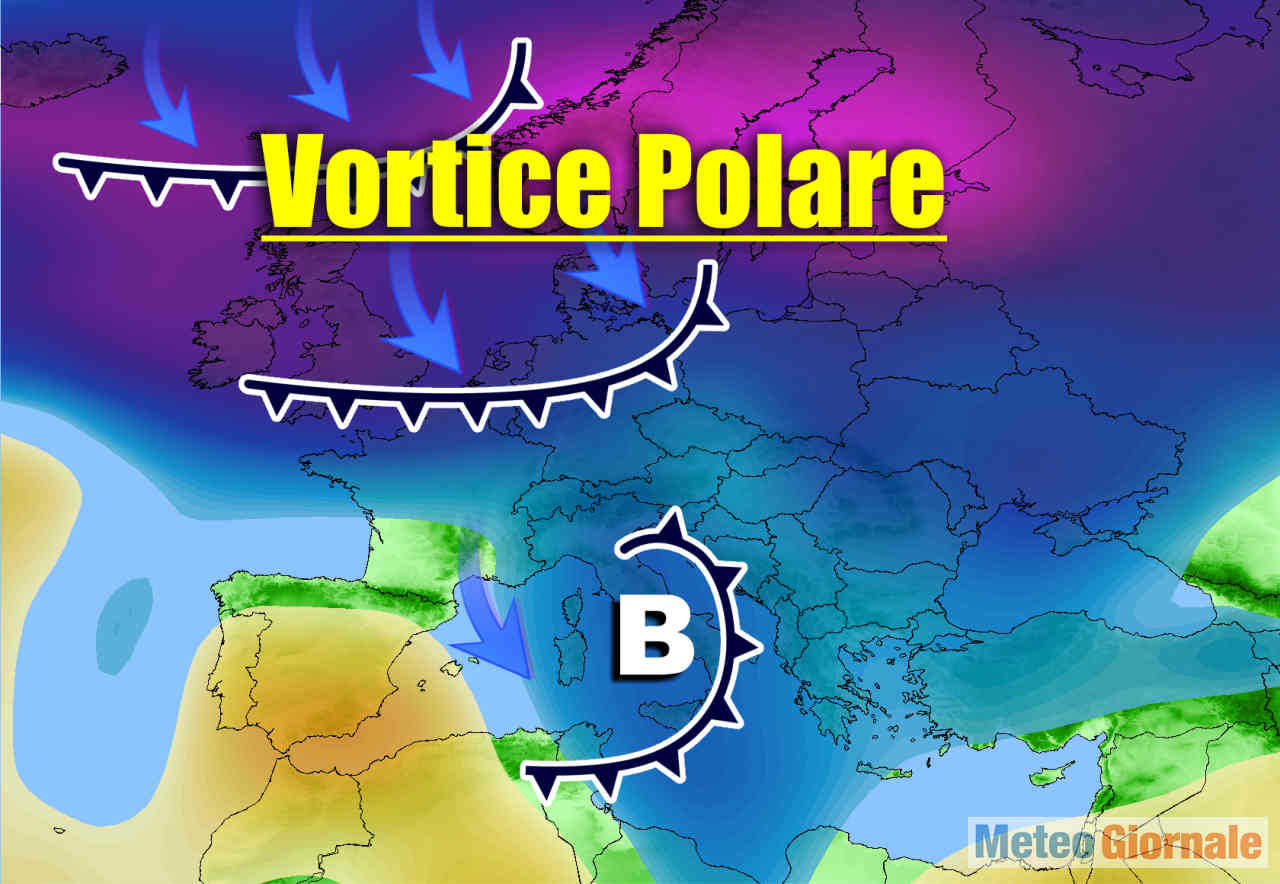 Perturbazioni atlantiche e nord-atlantiche dirette fin sull'Italia, come tendenza per la terza decade di gennaio