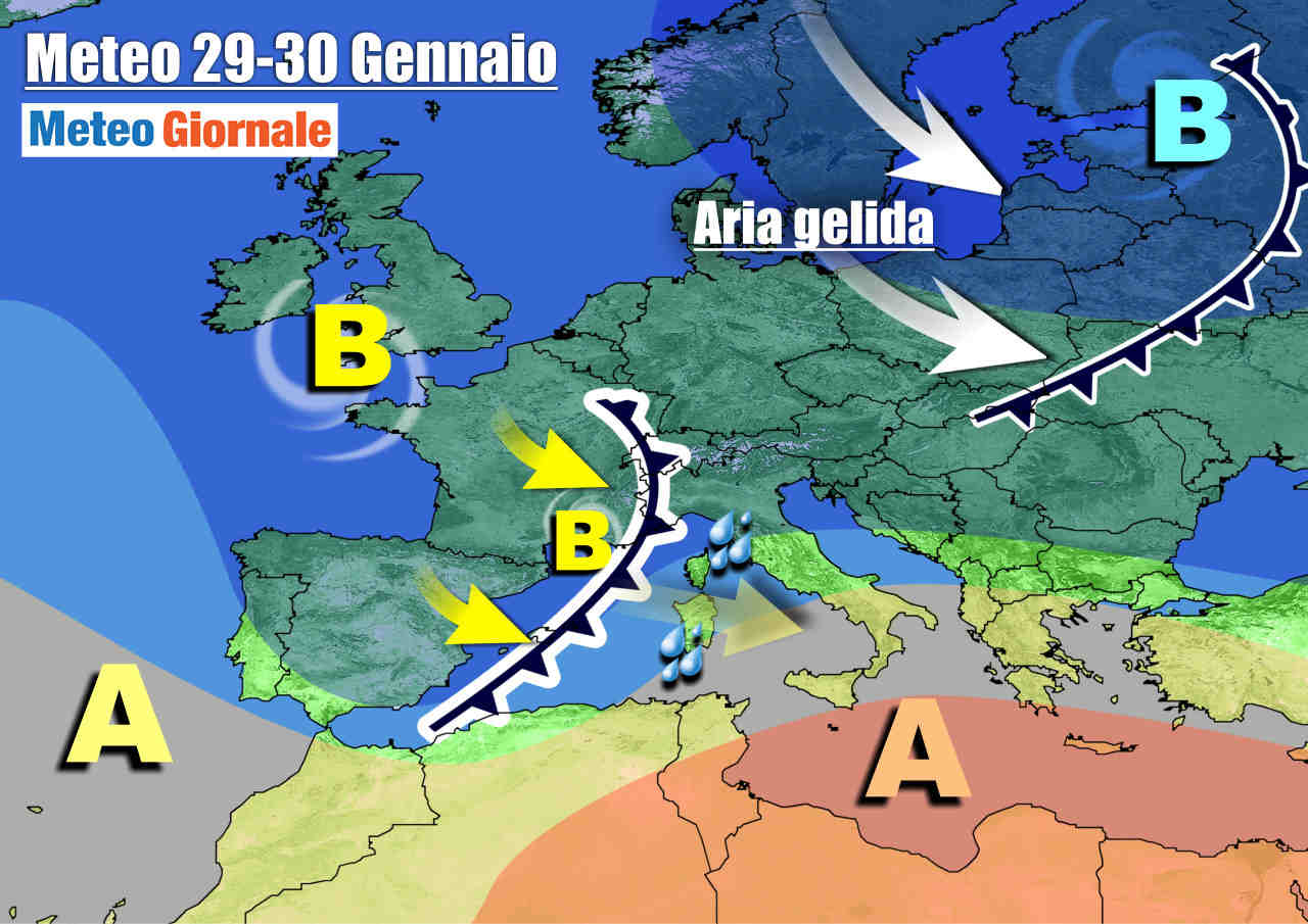 Peggioramento per i giorni della Merla