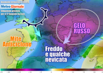 METEO Italia. INVERNO con FREDDO dai Balcani e neve. Ecco tutti i dettagli