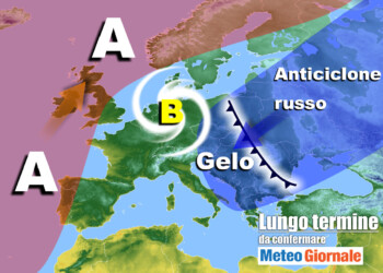 Meteo Italia nel lungo periodo stravolto dal crudo INVERNO