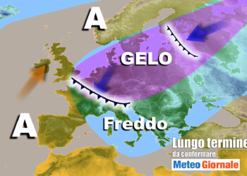 Meteo Italia nel lungo termine: ipotesi GELO che torna prepotente