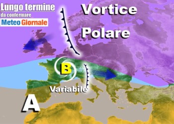 Meteo Italia nel lungo termine, verso febbraio col ribaltone