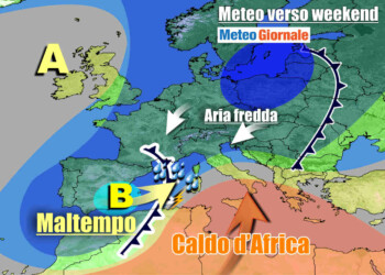METEO Italia. Nel weekend maltempo e in arrivo altra neve fino in pianura