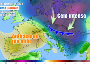 METEO Italia. Pioggia e neve, poi anche il rischio gelo