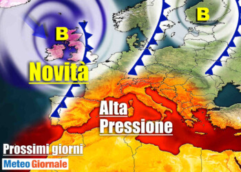 Meteo settimana: POTENTE ANTICICLONE e CALDO, prima della possibile svolta