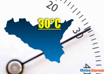 Meteo Sicilia, raggiunti i 30 gradi: valore record storico