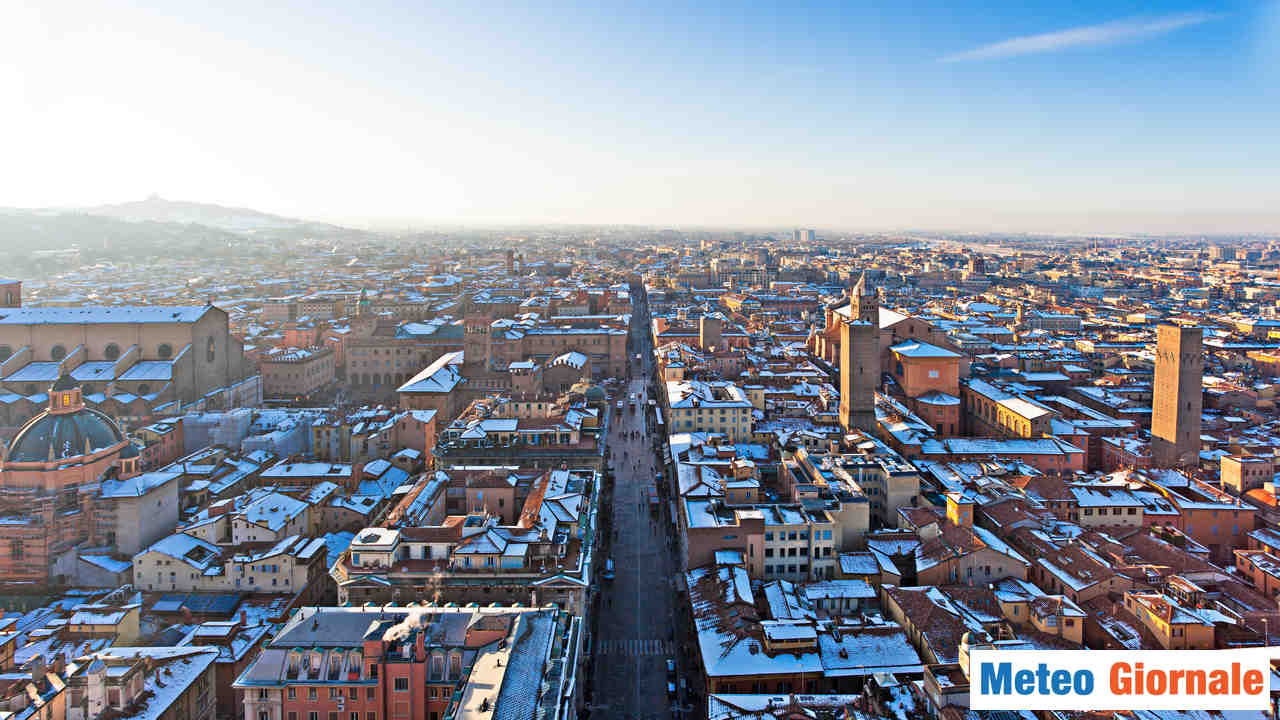 E' attesa la neve soprattutto su Bologna.