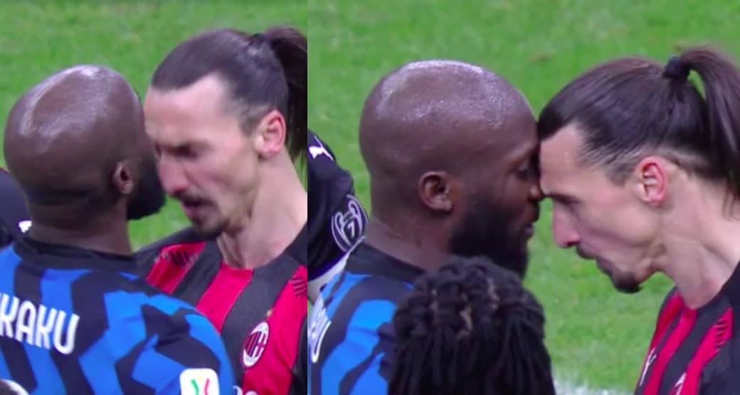 Inter-Milan, che scintille tra Lukaku e Ibrahimovic