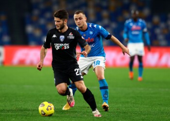 Napoli-Empoli 3-2, il tabellino