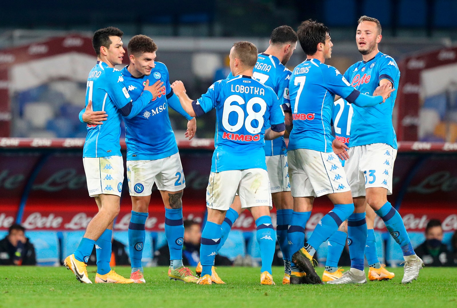 Coppa Italia: Bajrami illude l'Empoli, ma vince il Napoli grazie a Petagna