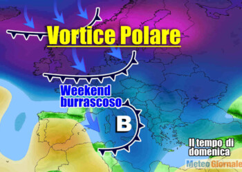 Peggioramento meteo entra nel vivo, in vista della burrasca del weekend