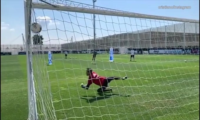 CR7, che bolide a Pinsoglio!