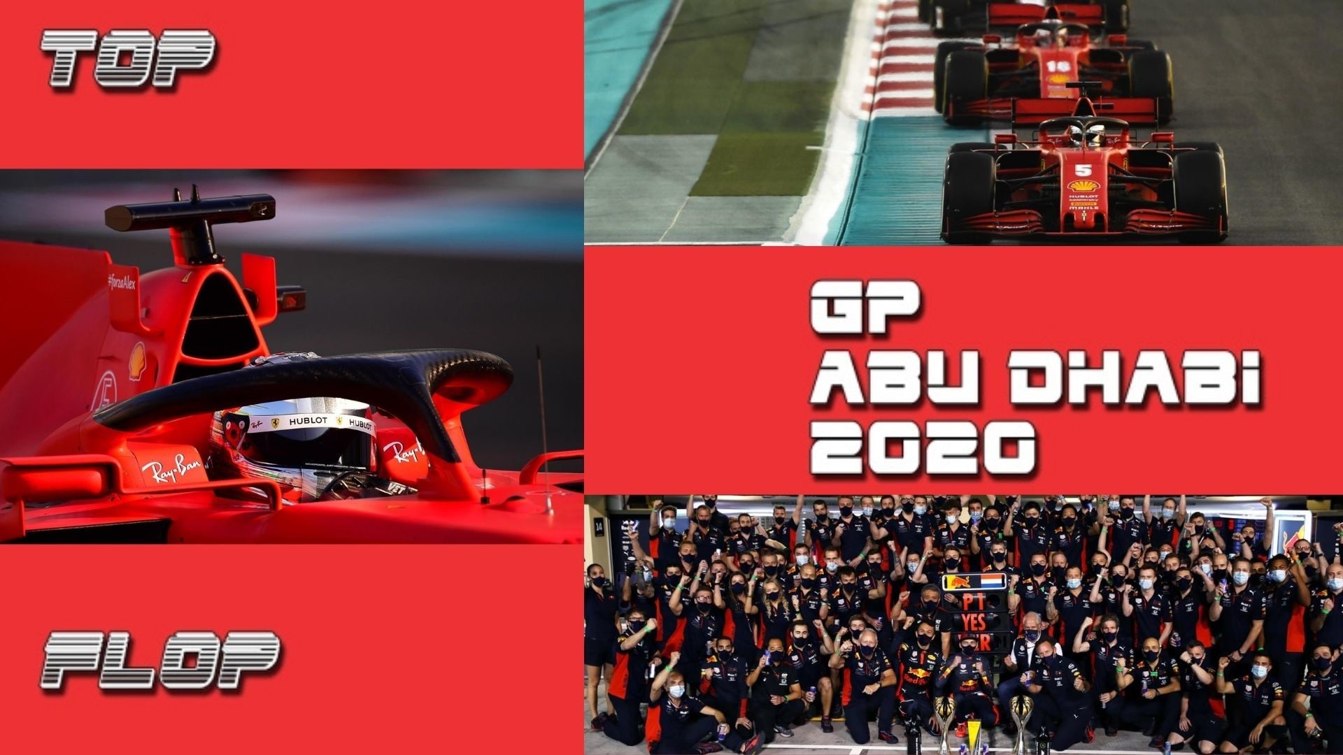 La Ferrari saluta Vettel, Leclerc sprofonda e Verstappen vince: il Top e Flop GP Abu Dhabi