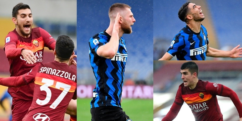 Roma e Inter danno spettacolo con 4 gol e un pari show!