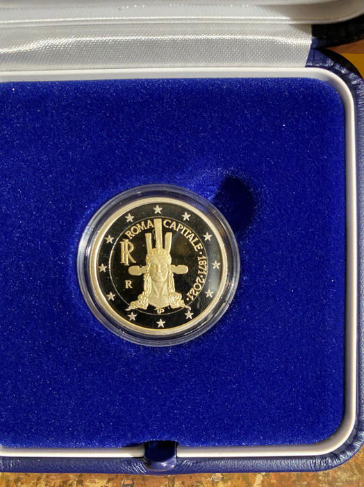 Roma: pronta la moneta per i 150 anni della Capitale