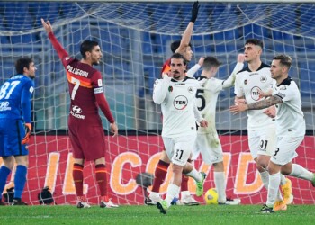 Roma-Spezia 2-4 d.t.s., il tabellino