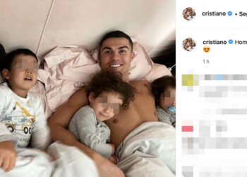 Ronaldo e Georgina, relax in famiglia: “Casa dolce casa”