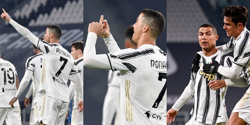 Juve, Ronaldo c'è sempre! Gol all'Udinese con esultanza speciale