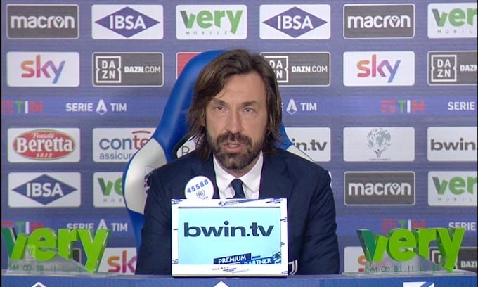 Pirlo: "CR7 a secco? É importante anche se non segna"