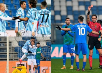 Sassuolo, De Zerbi: “Abbiamo pagato l’inferiorità numerica”
