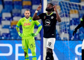 Spezia, per Nzola seduta fisioterapica