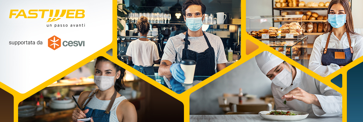 “Fastweb aiuta i piccoli imprenditori” insieme a Fondazione Cesvi  raccoglie 1 milione di euro, un aiuto concreto per le piccole attività a rischio fallimento.