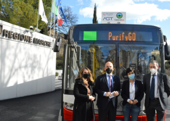 “Purify & Go” Polveri sottili – ad Ancona l’innovativo sistema antismog viaggia sui bus di Conerobus