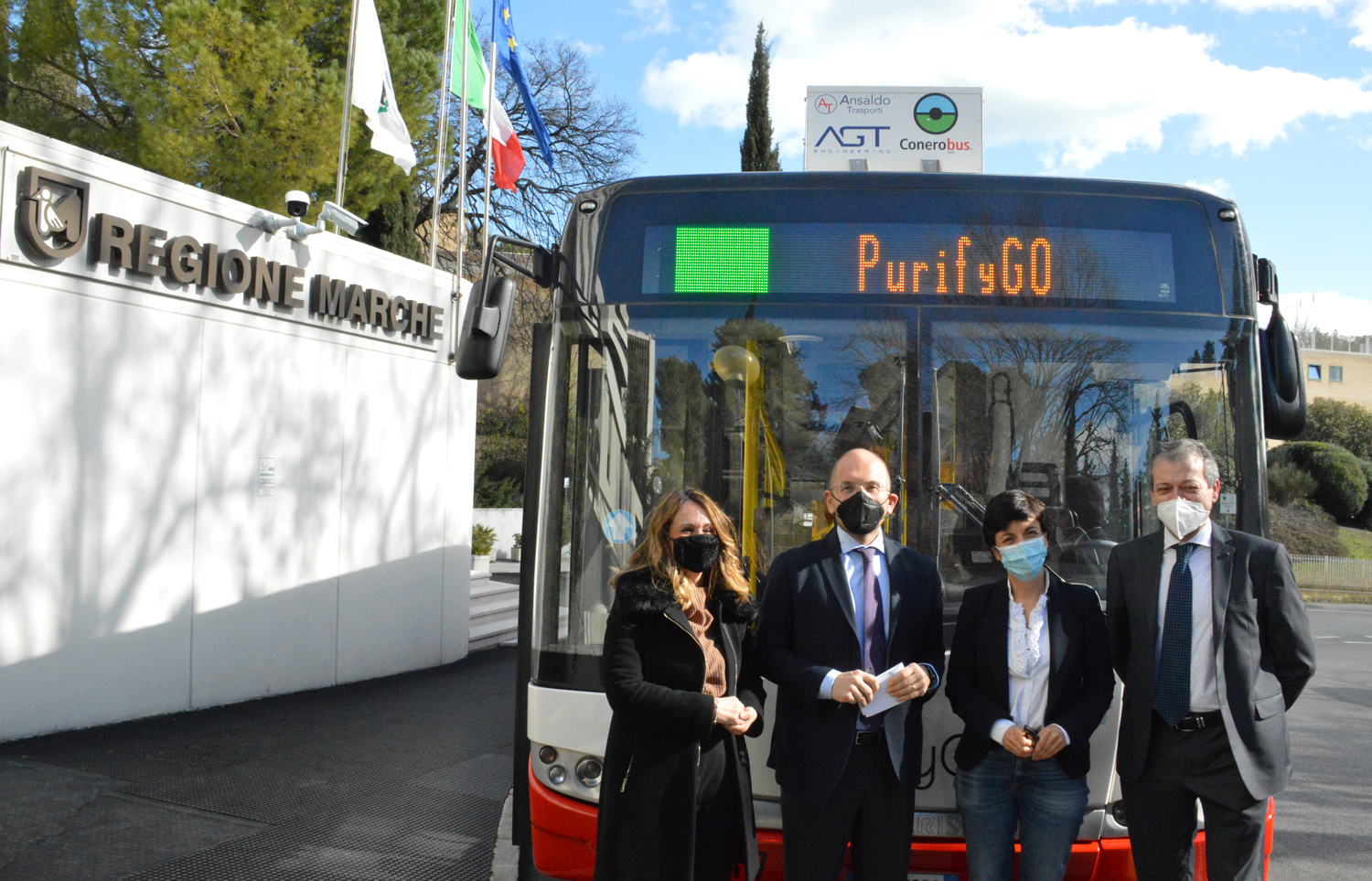 “Purify & Go” Polveri sottili – ad Ancona l’innovativo sistema antismog viaggia sui bus di Conerobus