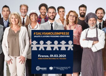 IL TERZIARIO SI MOBILITA: LUNEDI’ 1° MARZO CONFCOMMERCIO E CONFESERCENTI PORTANO IN PIAZZA IMPRENDITORI E LAVORATORI