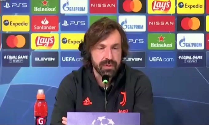 Pirlo: "Non ci saranno Dybala e Bonucci"