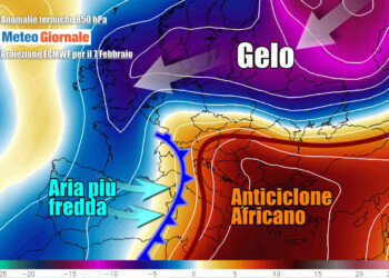 Caldo esagerato, ma è ormai al capolinea. Meteo cambia, più invernale