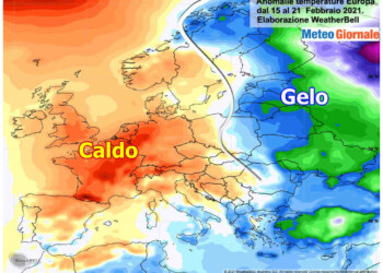 Clima stravolto in Europa, dal gelo al caldo anomalo. Inverno non è finito
