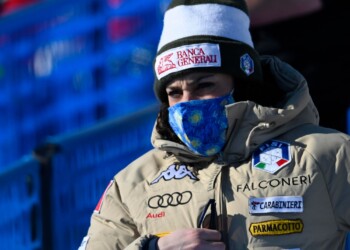 Cortina, Brignone in testa nella combinata