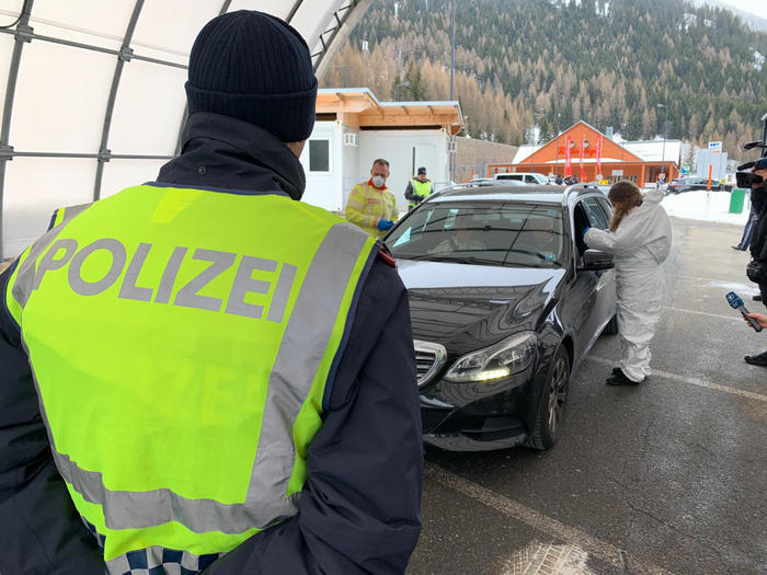 Covid: Austria controlla al Brennero in entrata e uscita