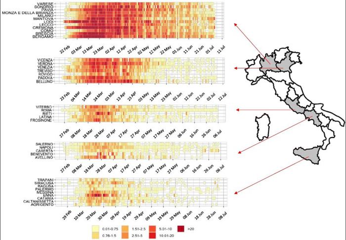 Covid: inquinamento e surriscaldamento alleati del virus