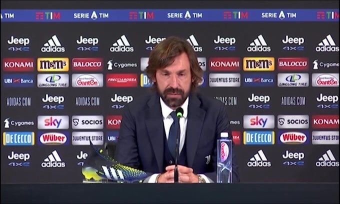 Pirlo: "Dybala e Arthur sentono ancora dolore"