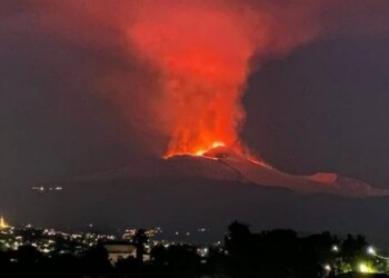 “L’ETNA TORNA A FAR SENTIRE LA SUA “VOCE”. DI PIAZZA (FI):“ORE DI SPETTACOLOE PAURA”