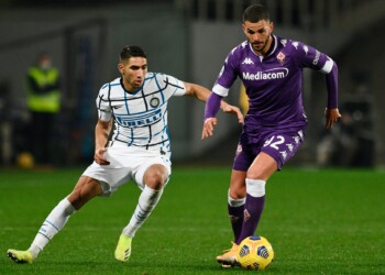 Fiorentina-Inter 0-2, il tabellino