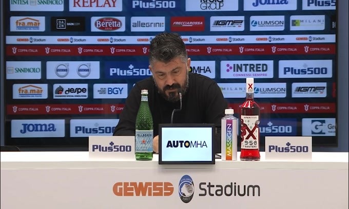 Gattuso: "Juve ultima spiaggia? Domandate alla società"