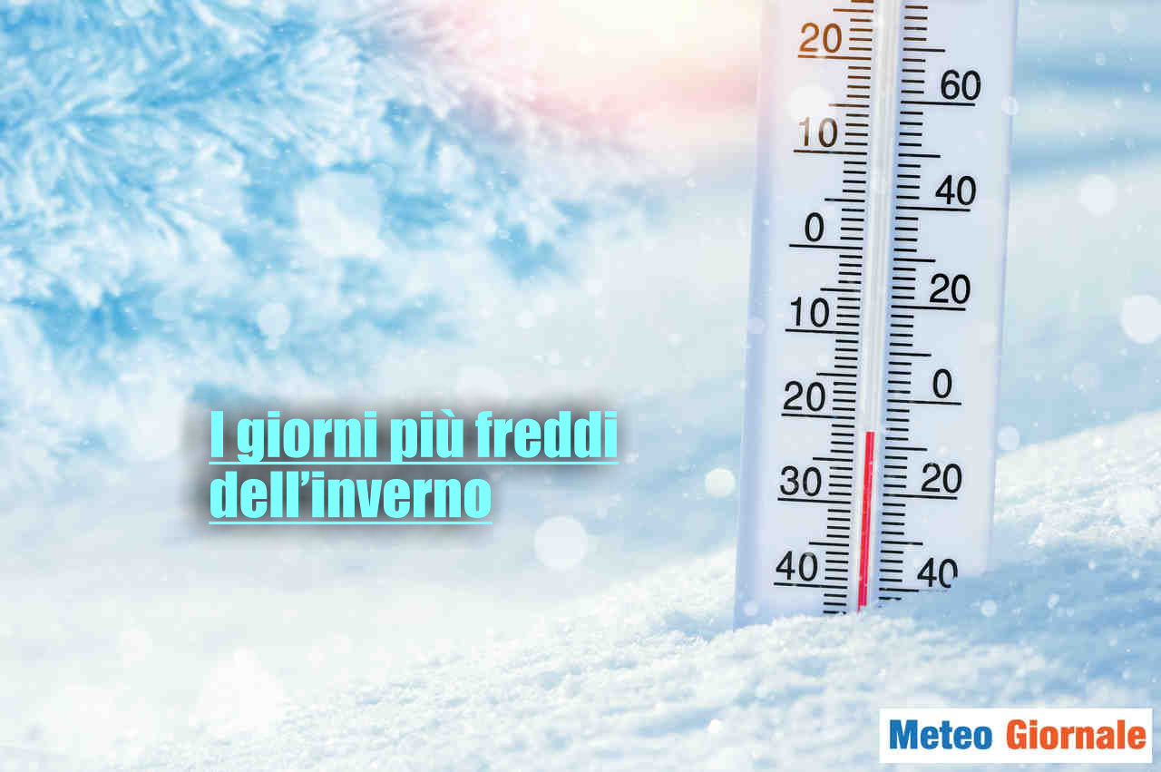 Clima gelido su gran parte d'Italia