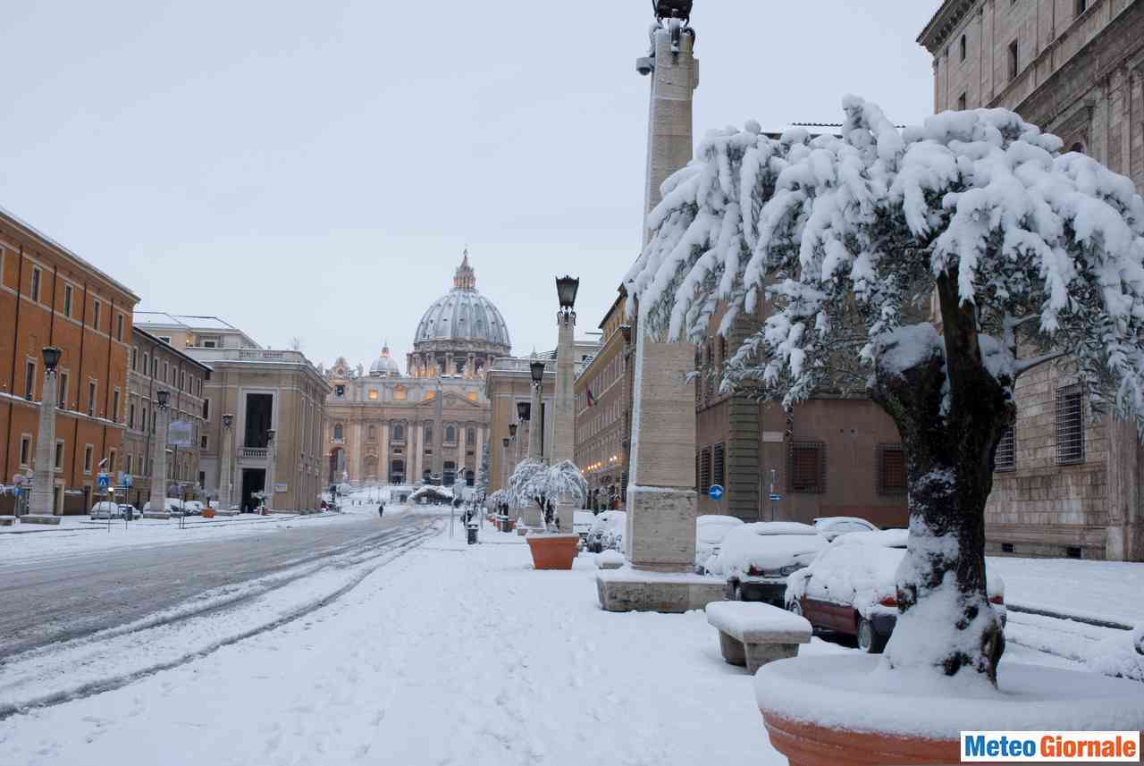 Roma sotto la neve nel 2012 e non solo