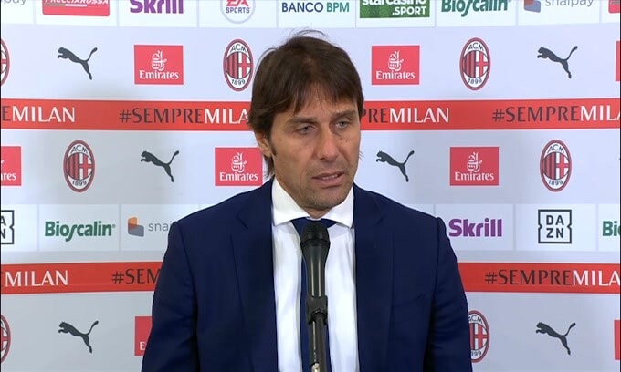 Conte: "Scudetto? L'Inter deve avere l'ambizione di vincere"