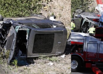 Incidente Tiger Woods, i medici: “È sveglio e reattivo. Ha avuto fortuna”