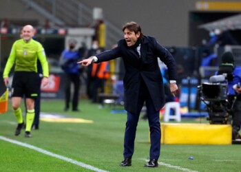 Inter, Conte: “Meglio arrivare al derby da primi. Eriksen? Fa passi avanti”