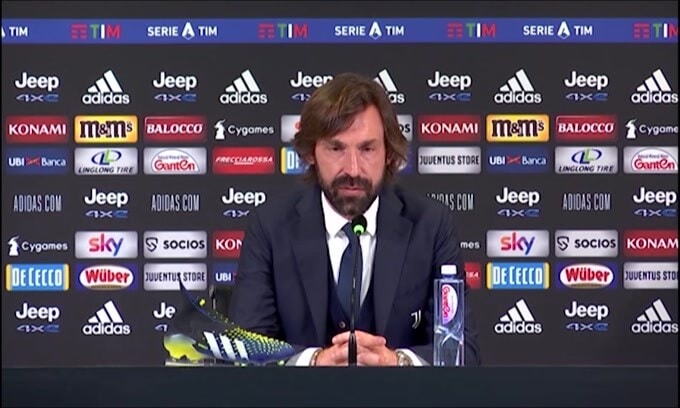 Pirlo: "Inter? Forte, ma non preoccupa"