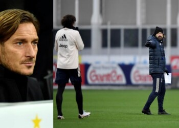 Juve, Totti da Pirlo: il motivo della sua presenza alla Continassa