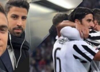 Khedira, l’addio dei compagni: “Buona fortuna, ci mancherai”